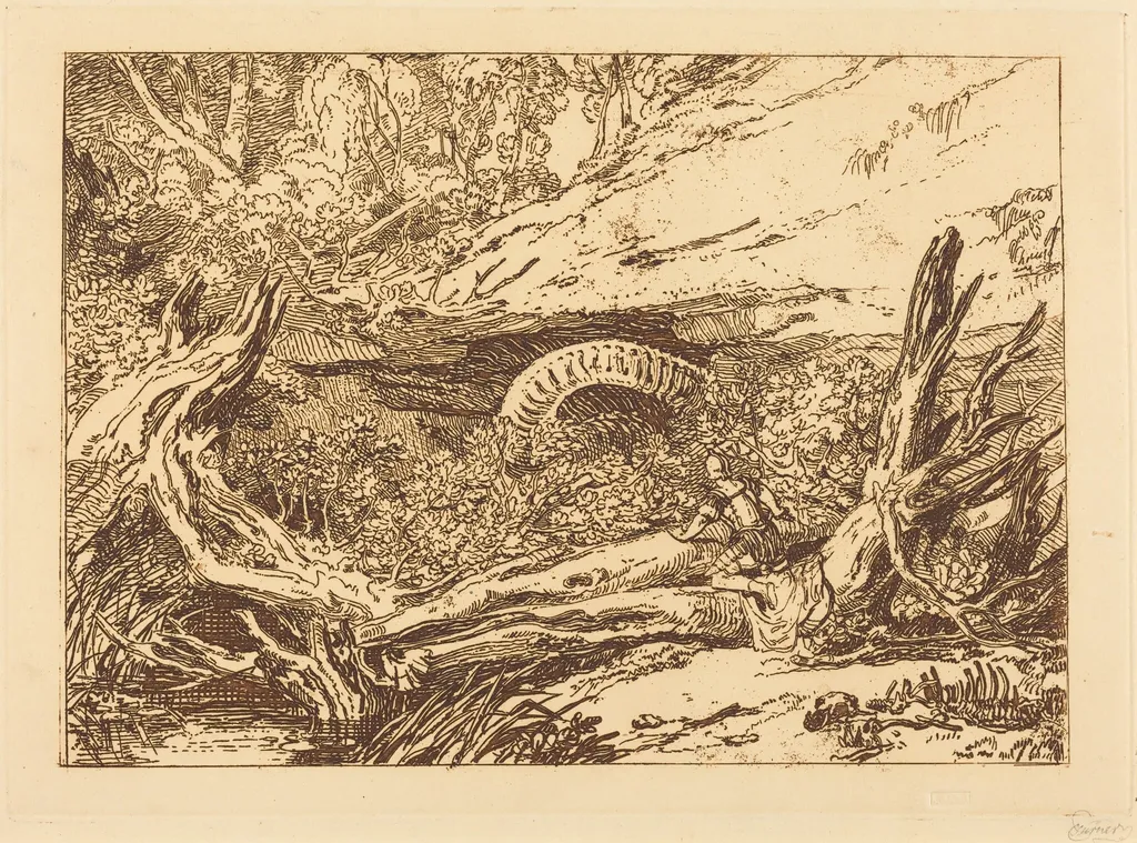 Jason, by Joseph Mallord William Turner, ink, 1807