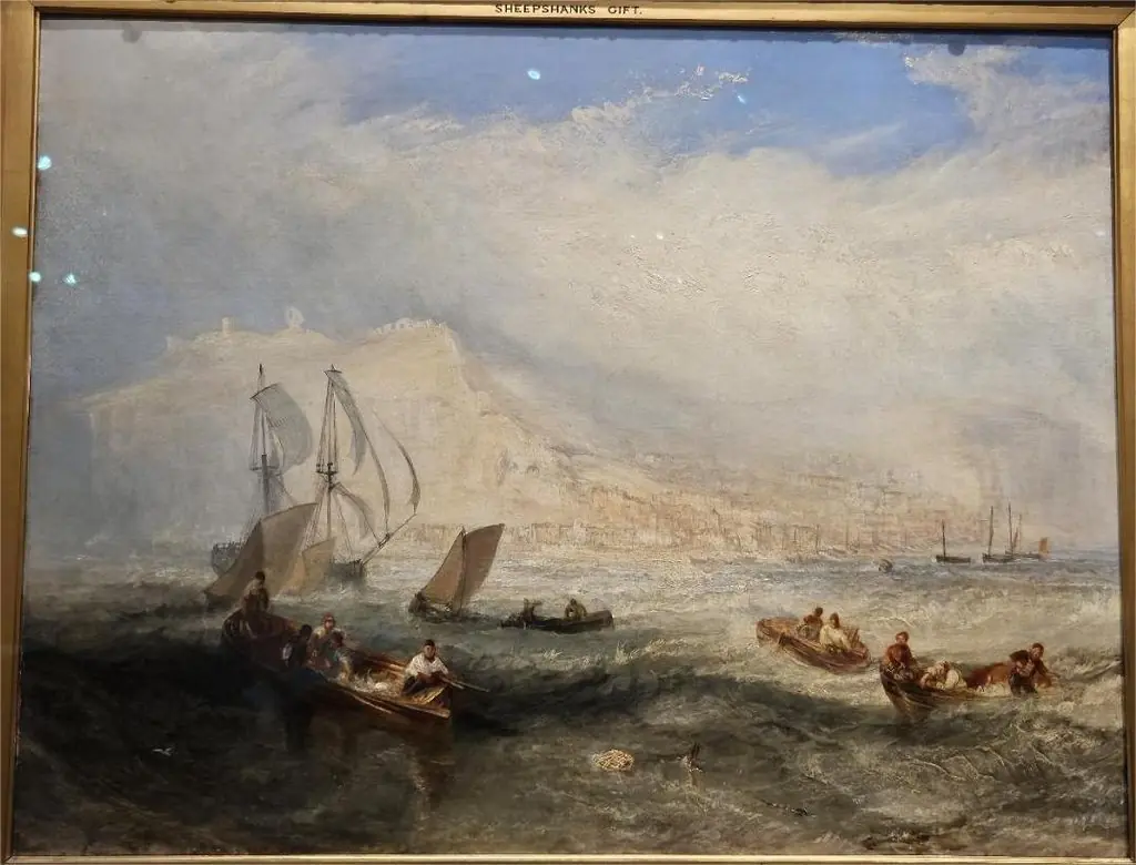 Line Fishing, off Hastings, by Joseph Mallord William Turner
