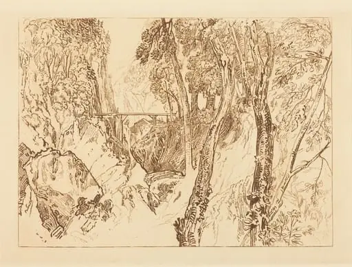 Mill near the Grand Chartreuse, by Joseph Mallord William Turner