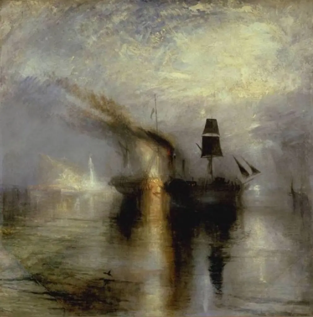 Peace – Burial at Sea, by Joseph Mallord William Turner