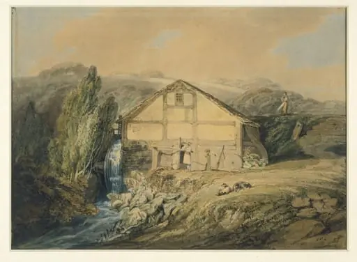 Pembury Mill, near Tunbridge Wells, by Joseph Mallord William Turner
