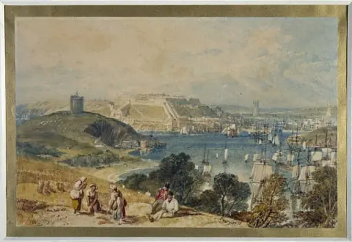 Plymouth, with Mount Batten, by Joseph Mallord William Turner