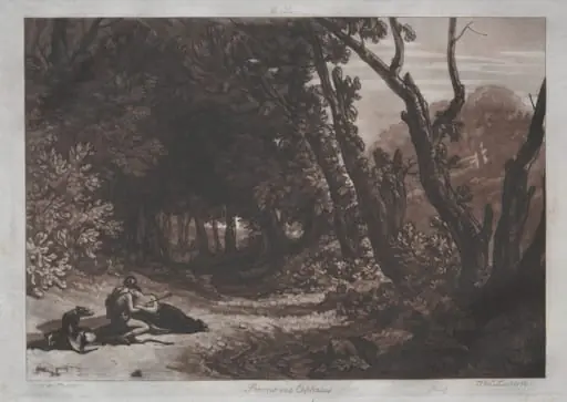 Procris and Cephalus, by Joseph Mallord William Turner