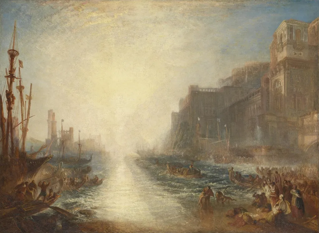 Regulus, by Joseph Mallord William Turner, oil, 1828