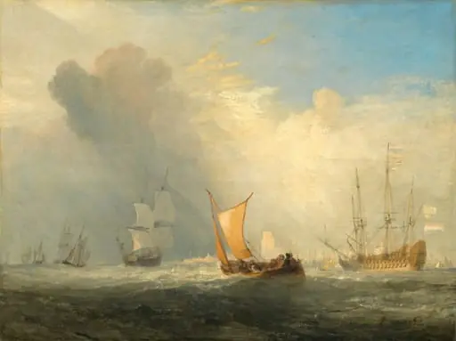 Rotterdam Ferry-Boat, by Joseph Mallord William Turner