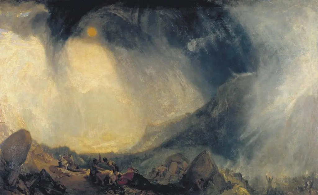 Snow Storm: Hannibal and his Army Crossing the Alps, by Joseph Mallord William Turner