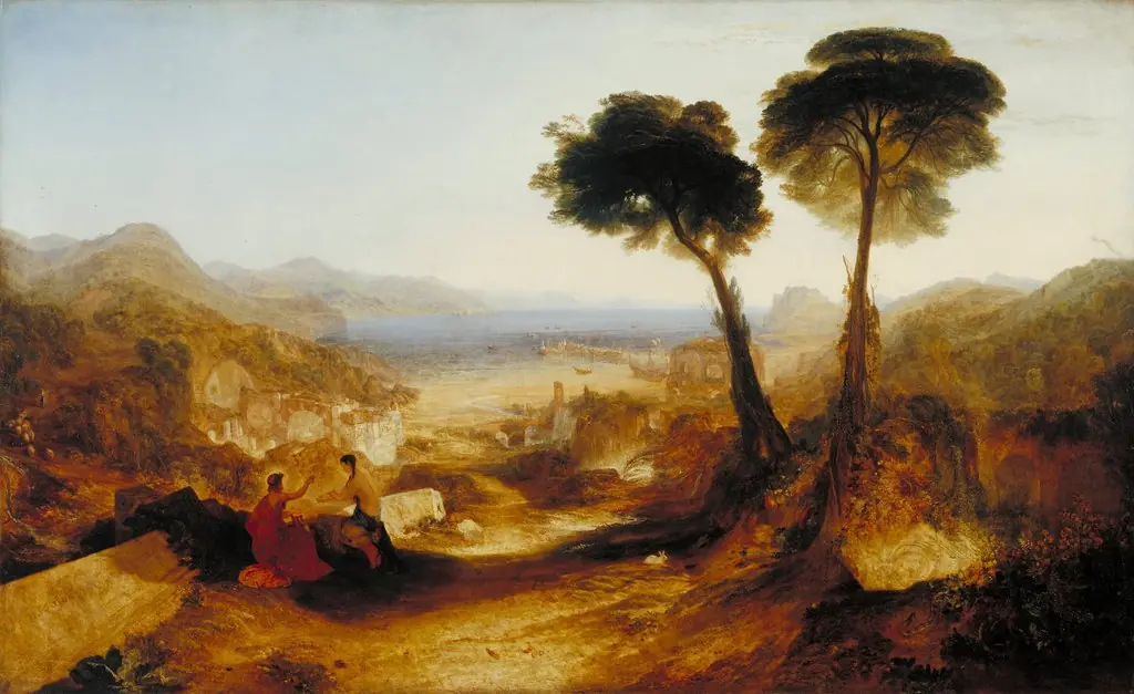 The Bay of Baiae, with Apollo and the Sibyl, by Joseph Mallord William Turner
