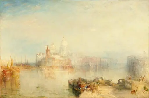 The Dogana and Santa Maria della Salute, Venice, by Joseph Mallord William Turner