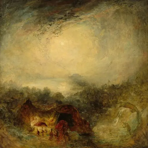 The Evening of the Deluge, by Joseph Mallord William Turner