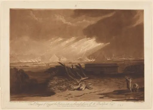 The Fifth Plague of Egypt, by Joseph Mallord William Turner