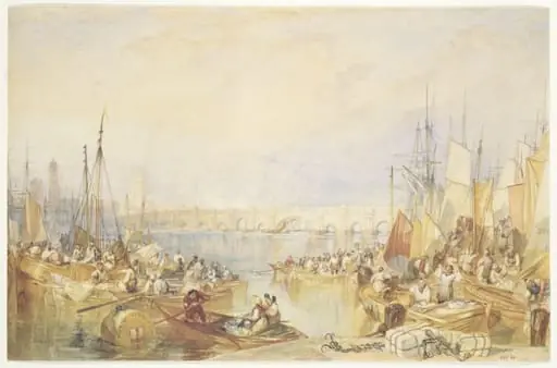 The Port of London, by Joseph Mallord William Turner