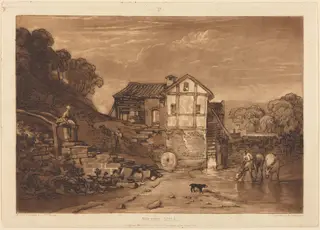 Water Mill, by Joseph Mallord William Turner, 1812