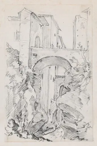 A High Bridge in Tivoli, by Joseph-Marie Vien