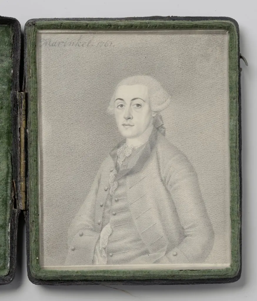Portret van een man, by Joseph Marinkelle