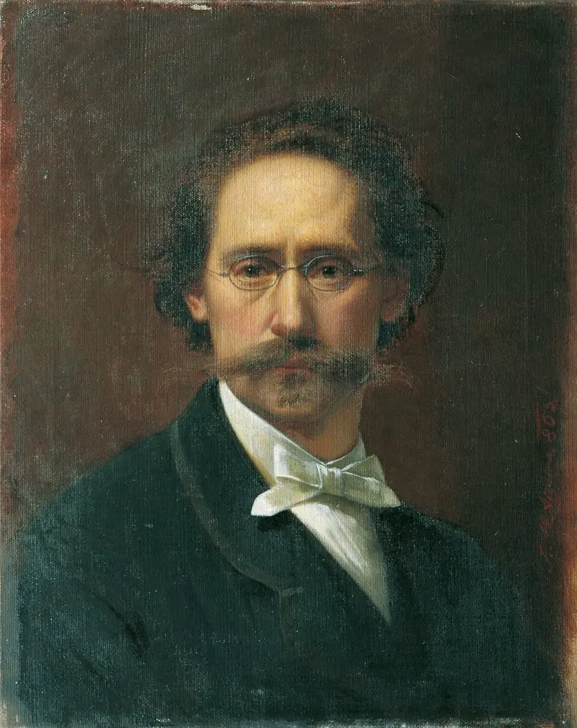 Self-portrait, by Joseph Matthäus Aigner