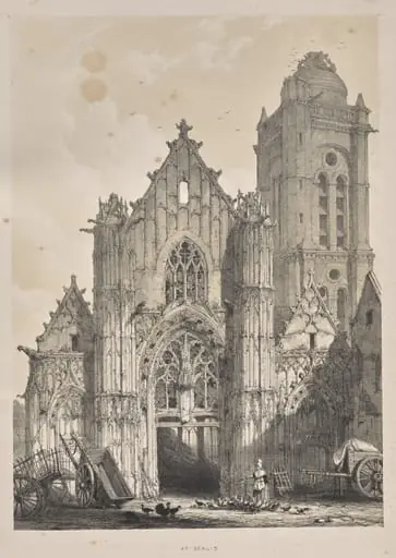 Architecture of the Middle Ages: At Senlis, by Joseph Nash