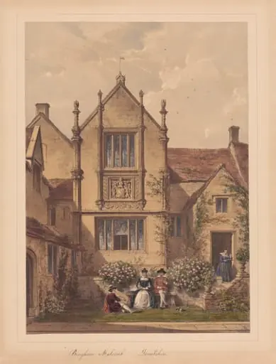 Bingham-Melcomb, Dorsetshire, by Joseph Nash