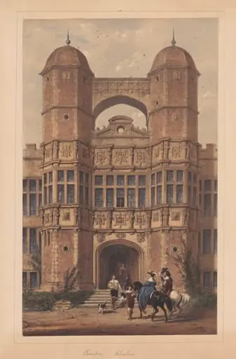 Brereton, Cheshire, by Joseph Nash