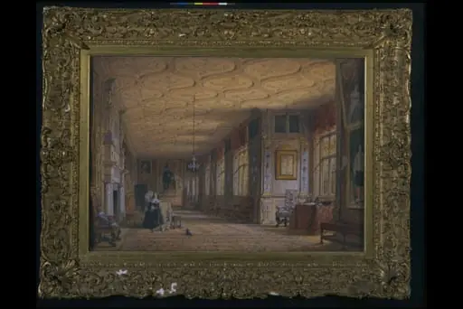 The Cartoon Gallery at Knole, by Joseph Nash