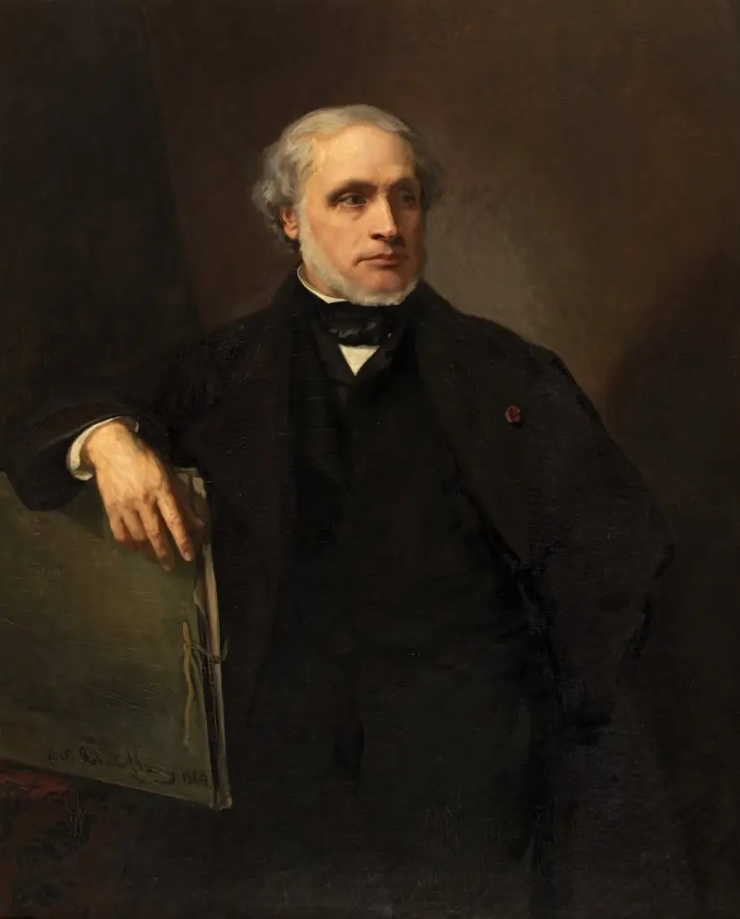 Self Portrait, by Joseph-Nicolas Robert-Fleury
