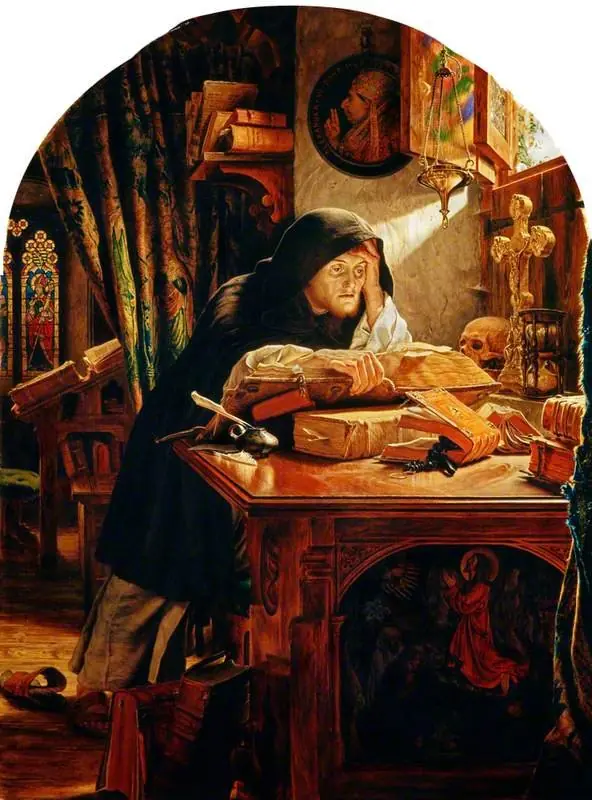 Dawn: Luther at Erfurt, by Joseph Noel Paton