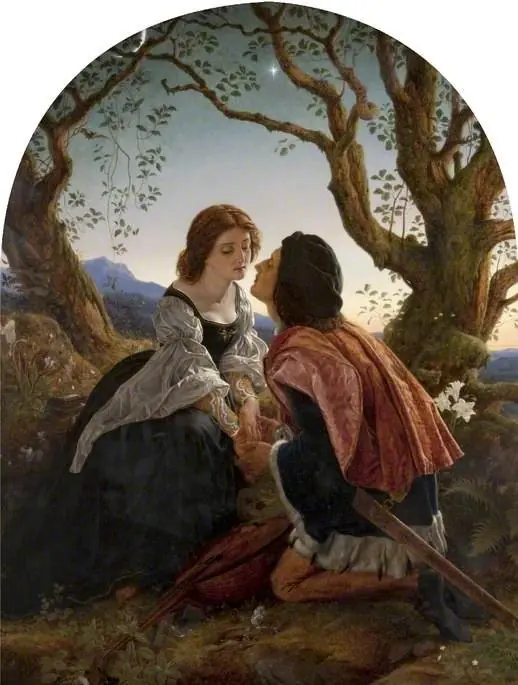 Hesperus, the Evening Star, Sacred to Lovers, by Joseph Noel Paton