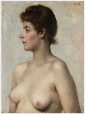 Head and Shoulders of a Girl, by Joseph O'Reilly