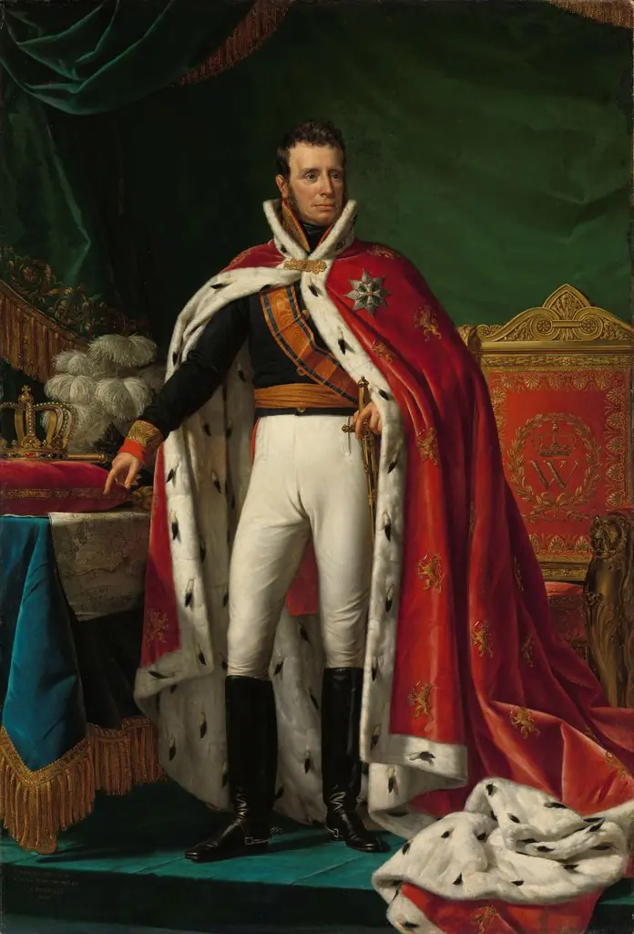 Portrait of William I, King of the Netherlands, by Joseph Paelinck
