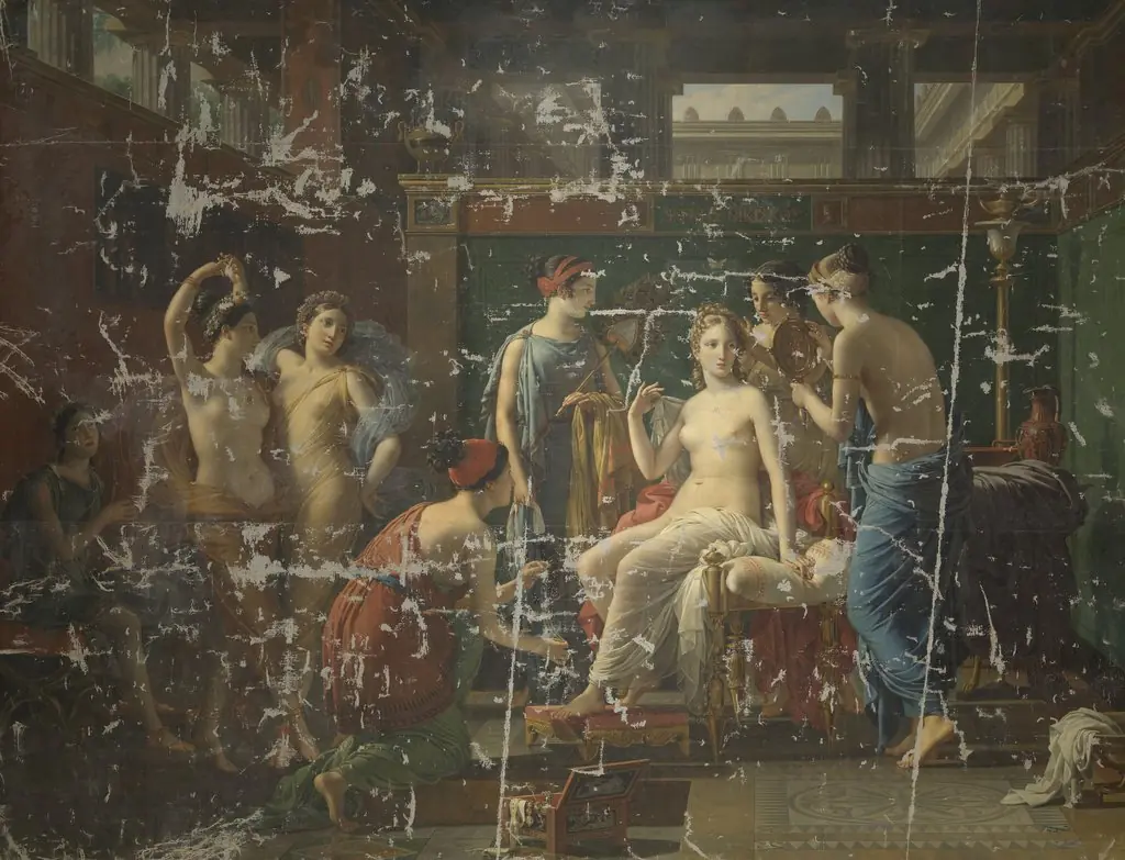 The Toilet of Psyche, by Joseph Paelinck