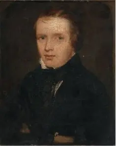 Portrait of Thomas McNevin (1814-1848), Young Irelander, by Joseph Patrick Haverty