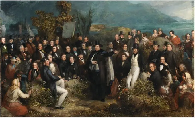 The Monster Meeting at Clifden in 1843, by Joseph Patrick Haverty
