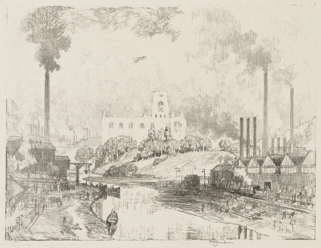 English War Work: Peace and War, by Joseph Pennell, 1916