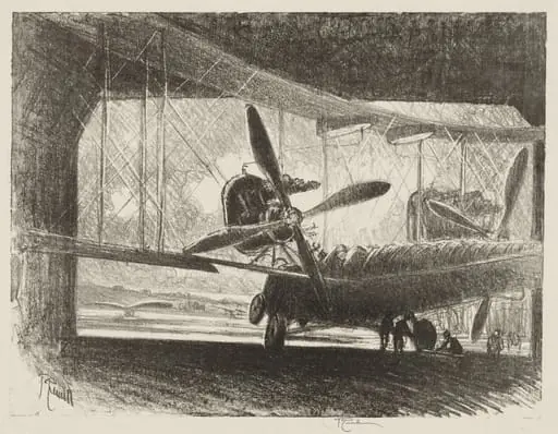 English War Work:  The Big Bug, by Joseph Pennell