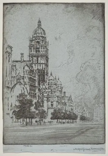 Magnificent Kensington, by Joseph Pennell