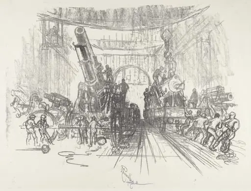 Ready for War, by Joseph Pennell