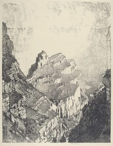 Road to the White City, No.II, by Joseph Pennell