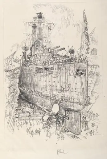 The Ants, by Joseph Pennell