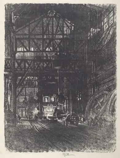 The Armour Plate Press, by Joseph Pennell