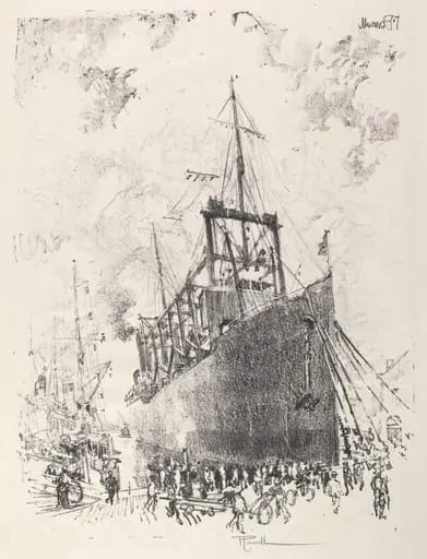 The Collier, by Joseph Pennell