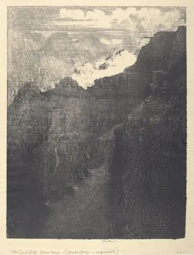 The Great Gulf, by Joseph Pennell