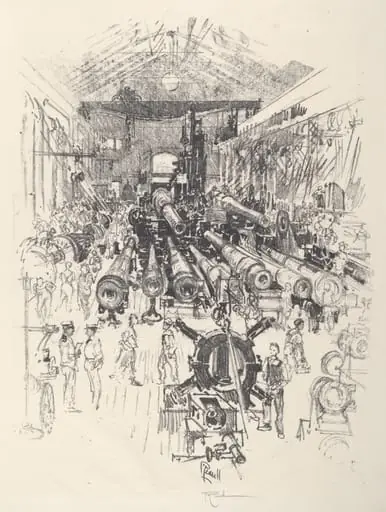 The Gun Factory, by Joseph Pennell