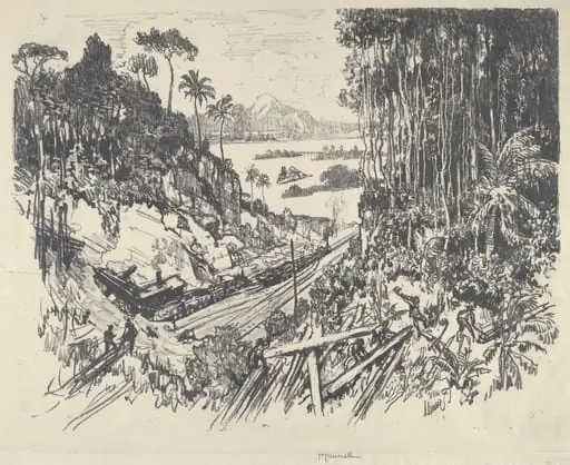 The Jungle, by Joseph Pennell