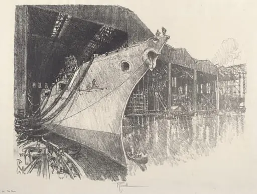 The Prow, by Joseph Pennell