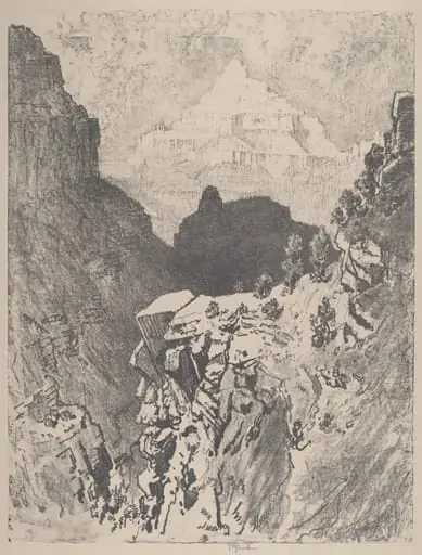 The Temple, by Joseph Pennell