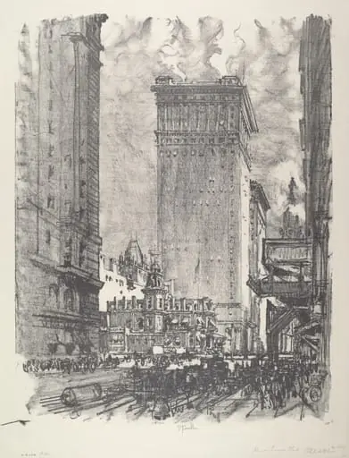 The Union League, by Joseph Pennell