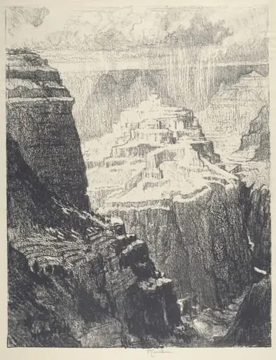The Walled City, by Joseph Pennell