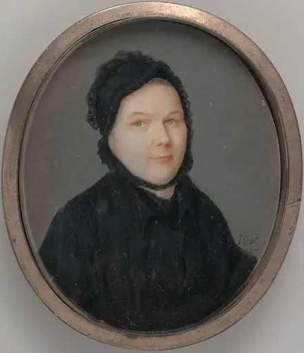 Mrs. Phineas Miller (Catherine Littlefield), by Joseph-Pierre Picot de Limoelan de Cloriviere