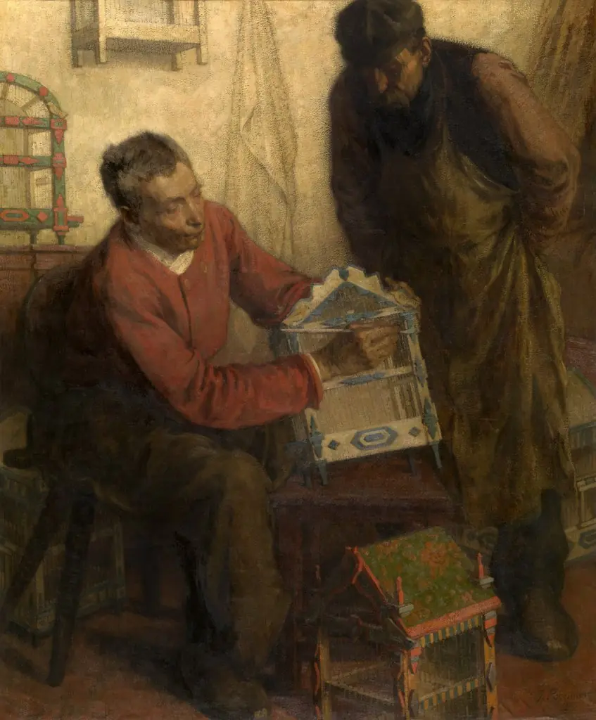 Birdcages, by Joseph Posenaer