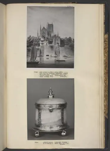 West view of Worcester Cathedral, by Joseph Powell