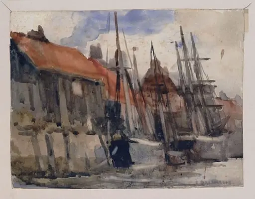 At the Wharf, by Joseph Richard Bagshawe